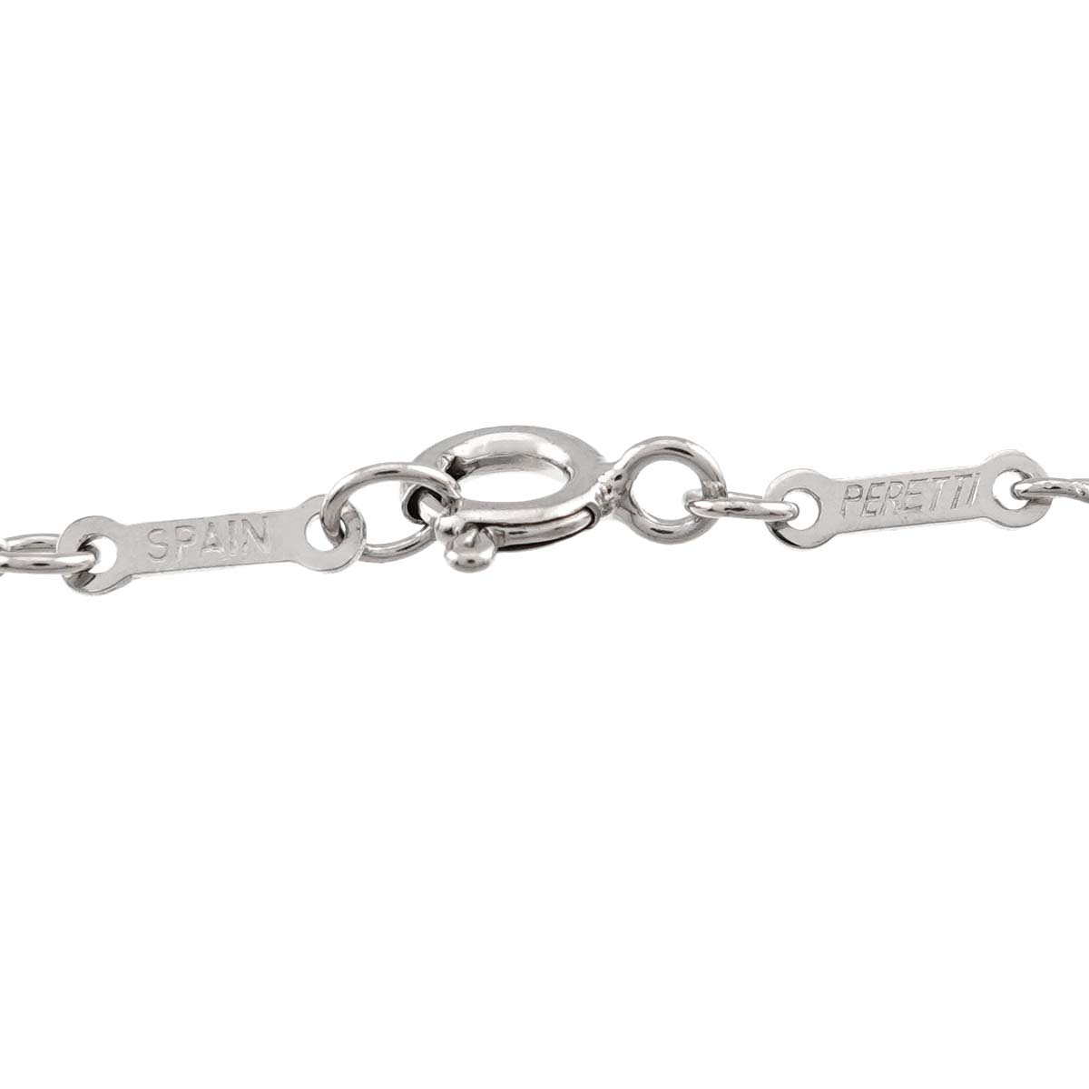Open Heart Necklace Silver 925