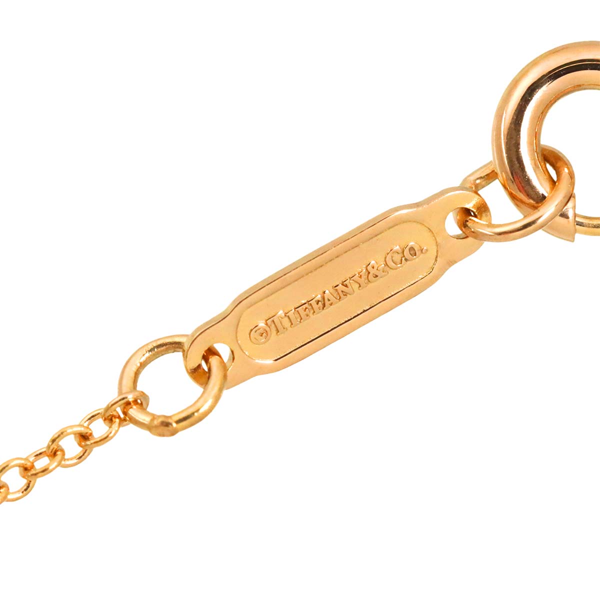 Heart Rock Necklace 18K Pink Gold 750