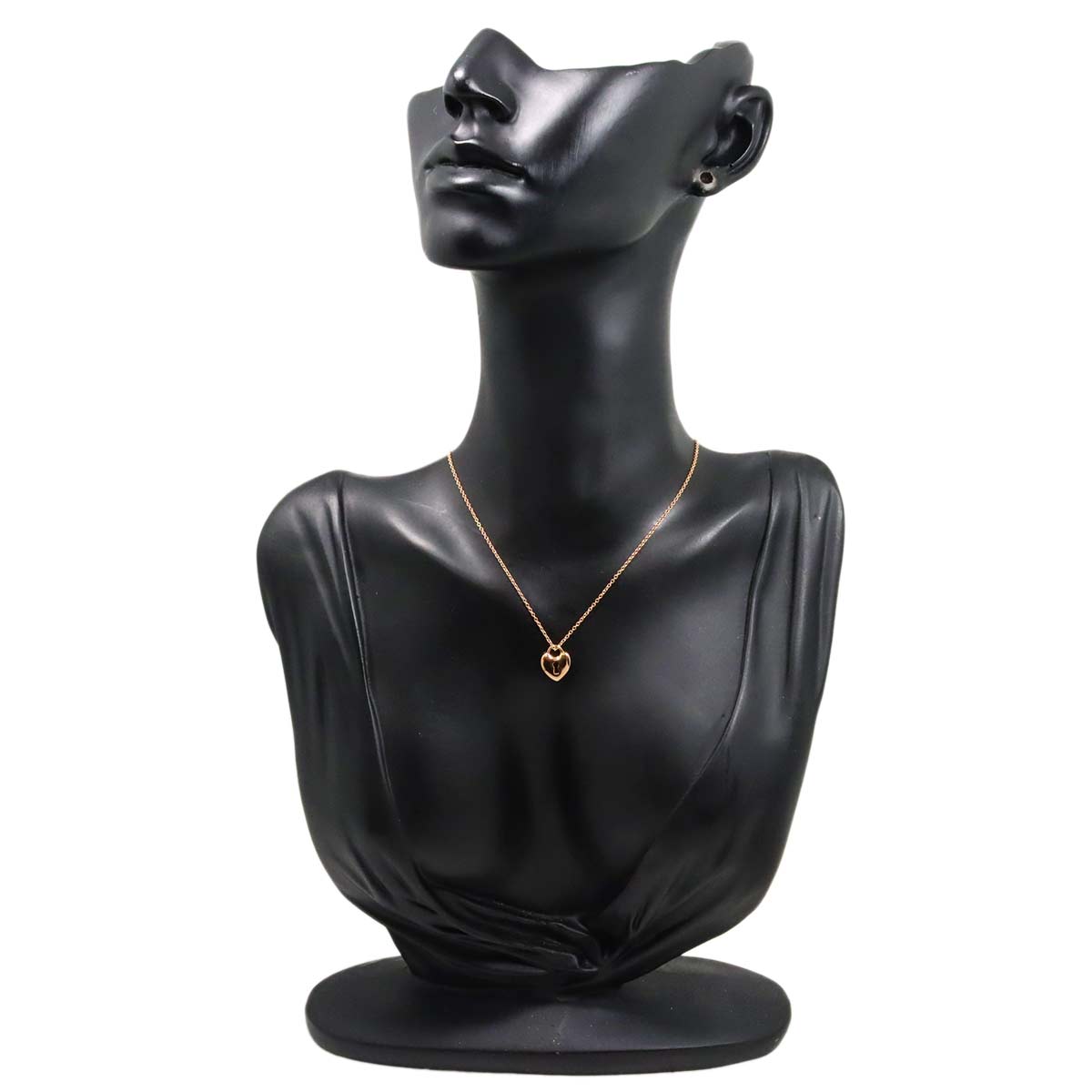 Heart Rock Necklace 18K Pink Gold 750