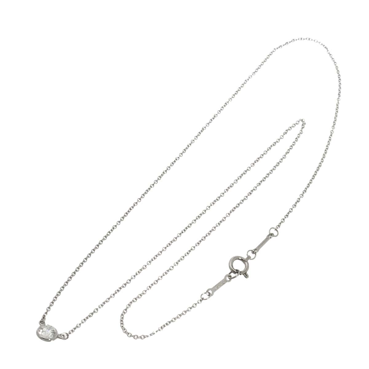 By The Yard Diamond Necklace Platinum