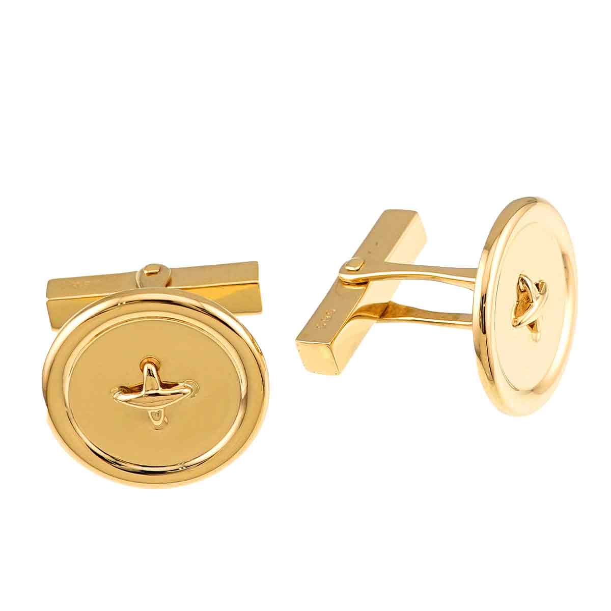 cuff links 14K Yellow Gold 585