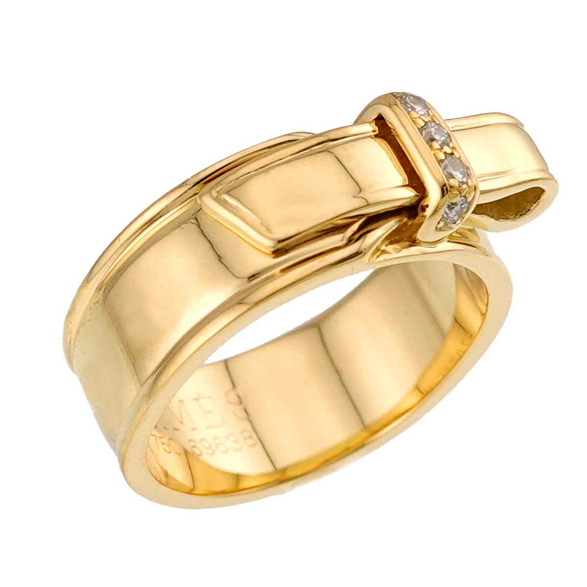 Artemis Diamond Ring 18K YG 750 Size49 4(US)