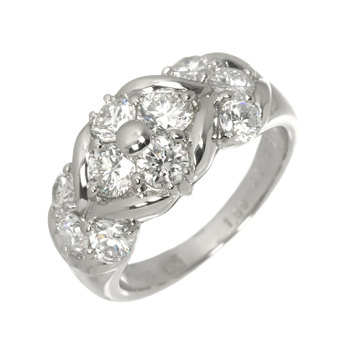 Diamond 1.59ct Ring Platinum Size5.25(US)