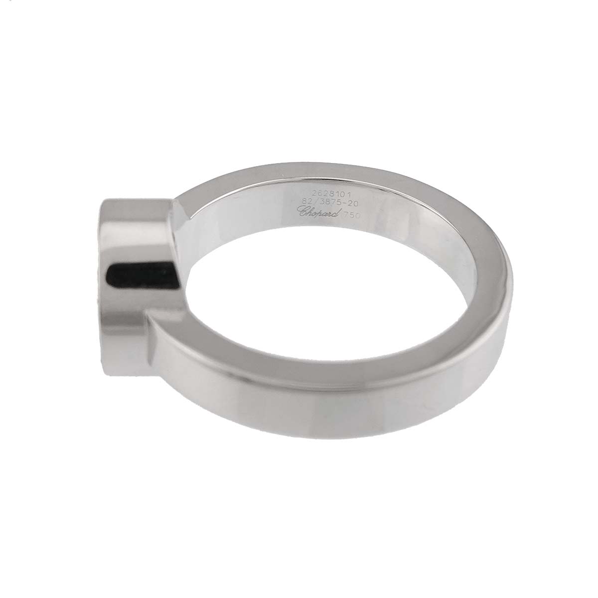 Happy Diamond Ring 18K White Gold 750 Size5.25(US)