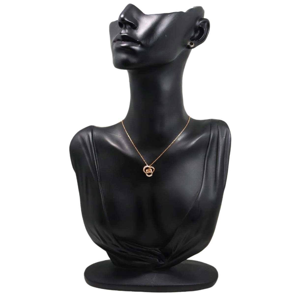 Diamond 0.10ct Necklace 18K PG 750