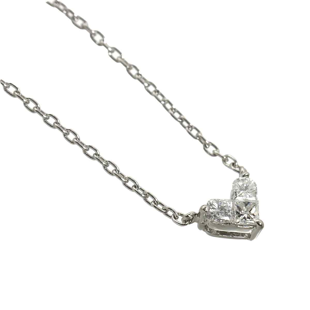 Diamond 0.10ct Necklace Pt