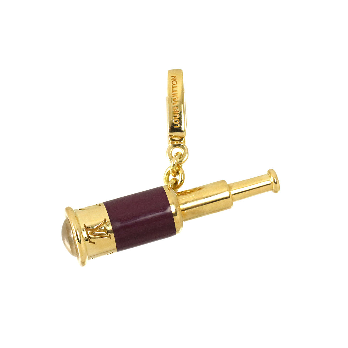 Enamel Pendant Top 18K Yellow Gold 750