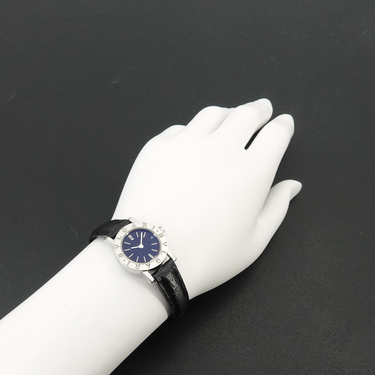 BVLGARIBVLGARI BB23SLD Date Black Dial Quartz Ladies Watch