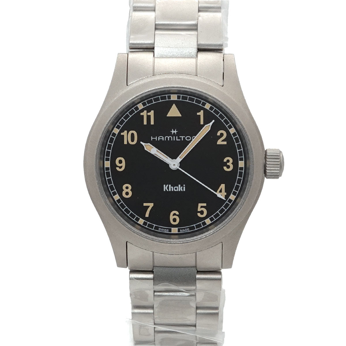 Khaki Field H694010 Black Dial Quartz Boys Watch