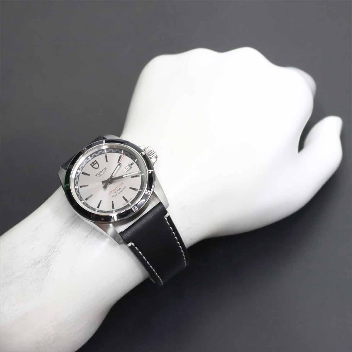 Grantour 20500N Date Automatic Silver Dial Mens Watch