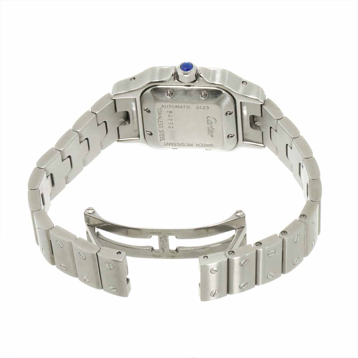 Santos Galbee SM W20054D6 Silver Dial Automatic Ladies
