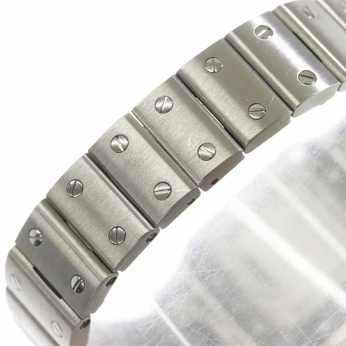 Santos Galbee SM W20054D6 Silver Dial Automatic Ladies