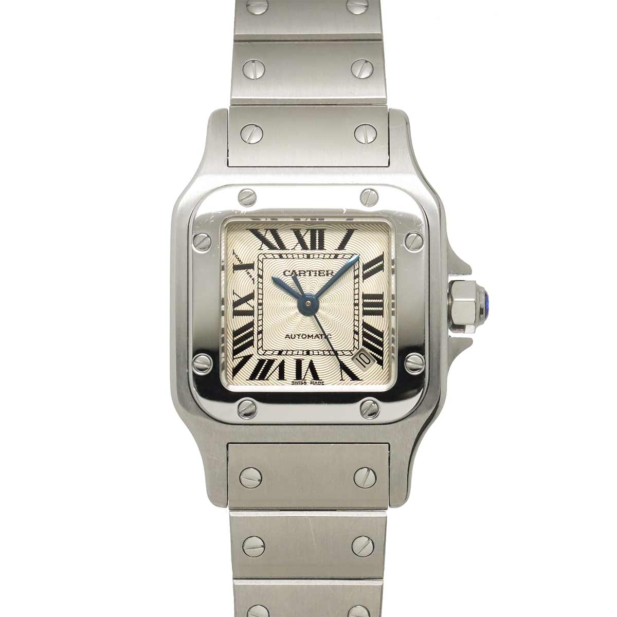 Santos Galbee SM W20054D6 Silver Dial Automatic Ladies