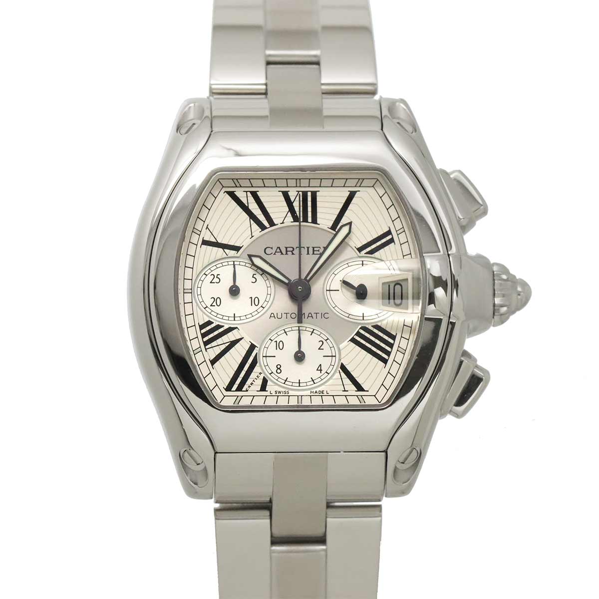 Roadster Chronograph W62019X6 Date Automatic Silver Dial Mens