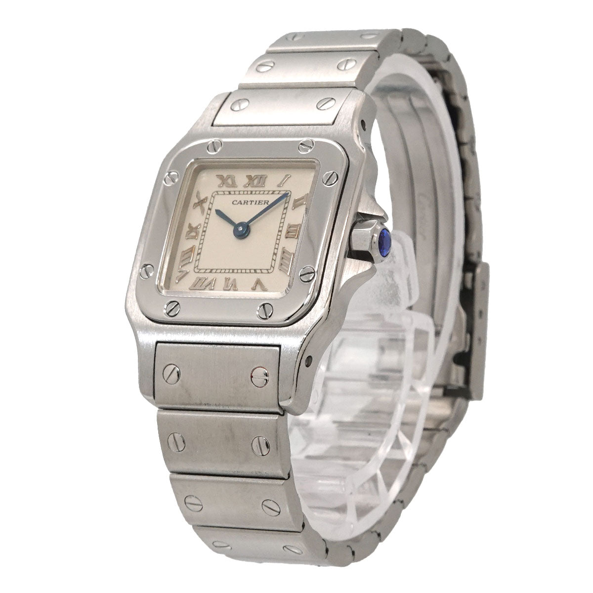 Santos Galbee SM W20024D6 Quartz Cream Dial Ladies Watch