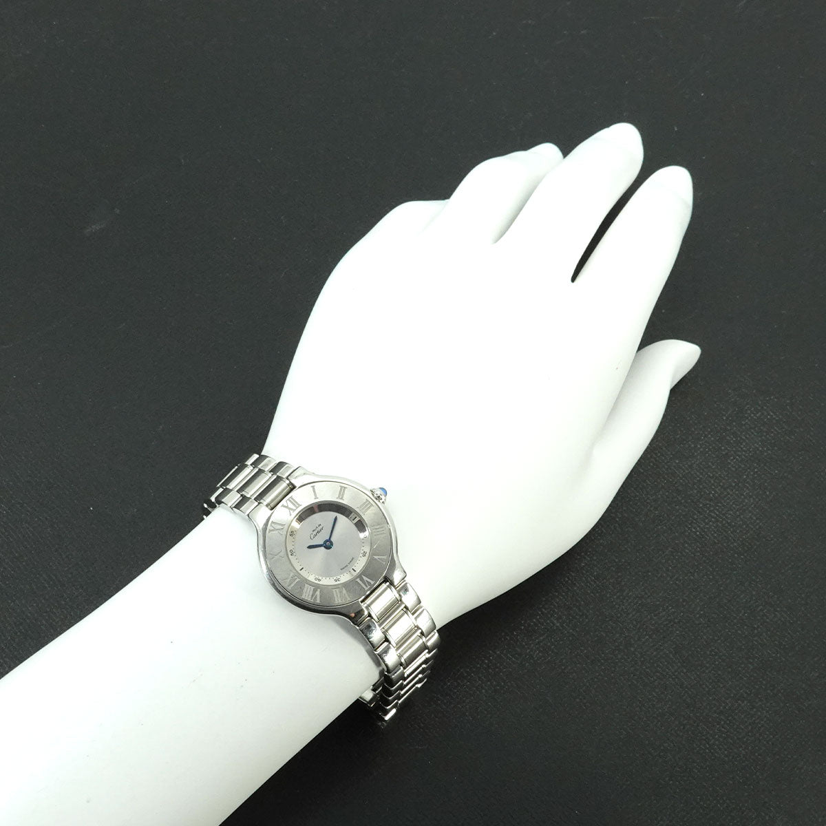 Must 21 W10109T2 Quartz Silver Dial Ladies Watch