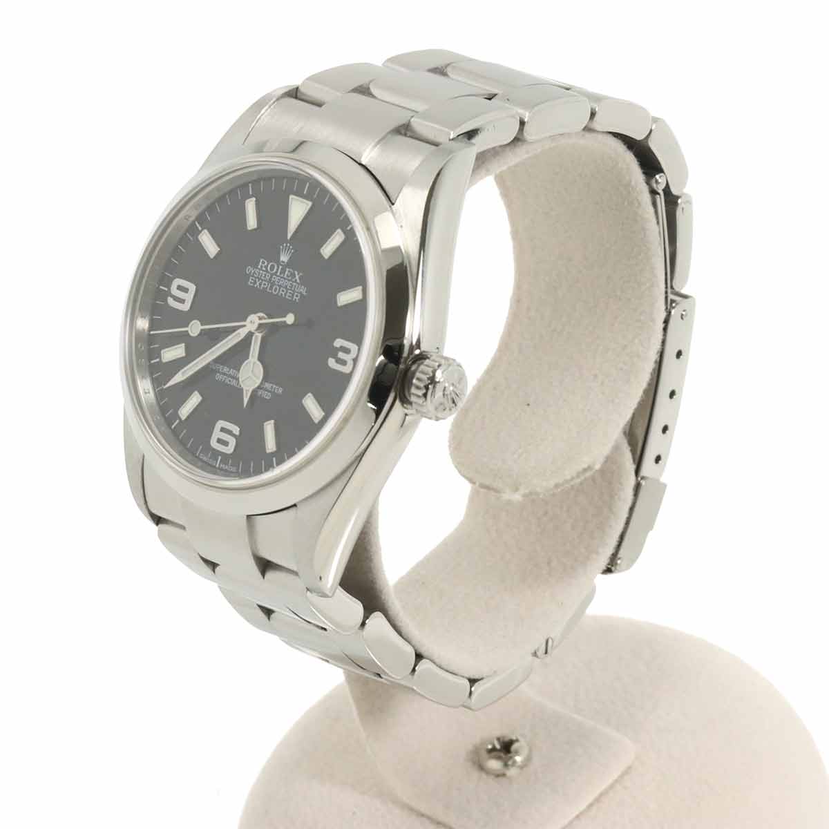 Explorer 1 114270 Serial Z Automatic Black Dial Mens Watch