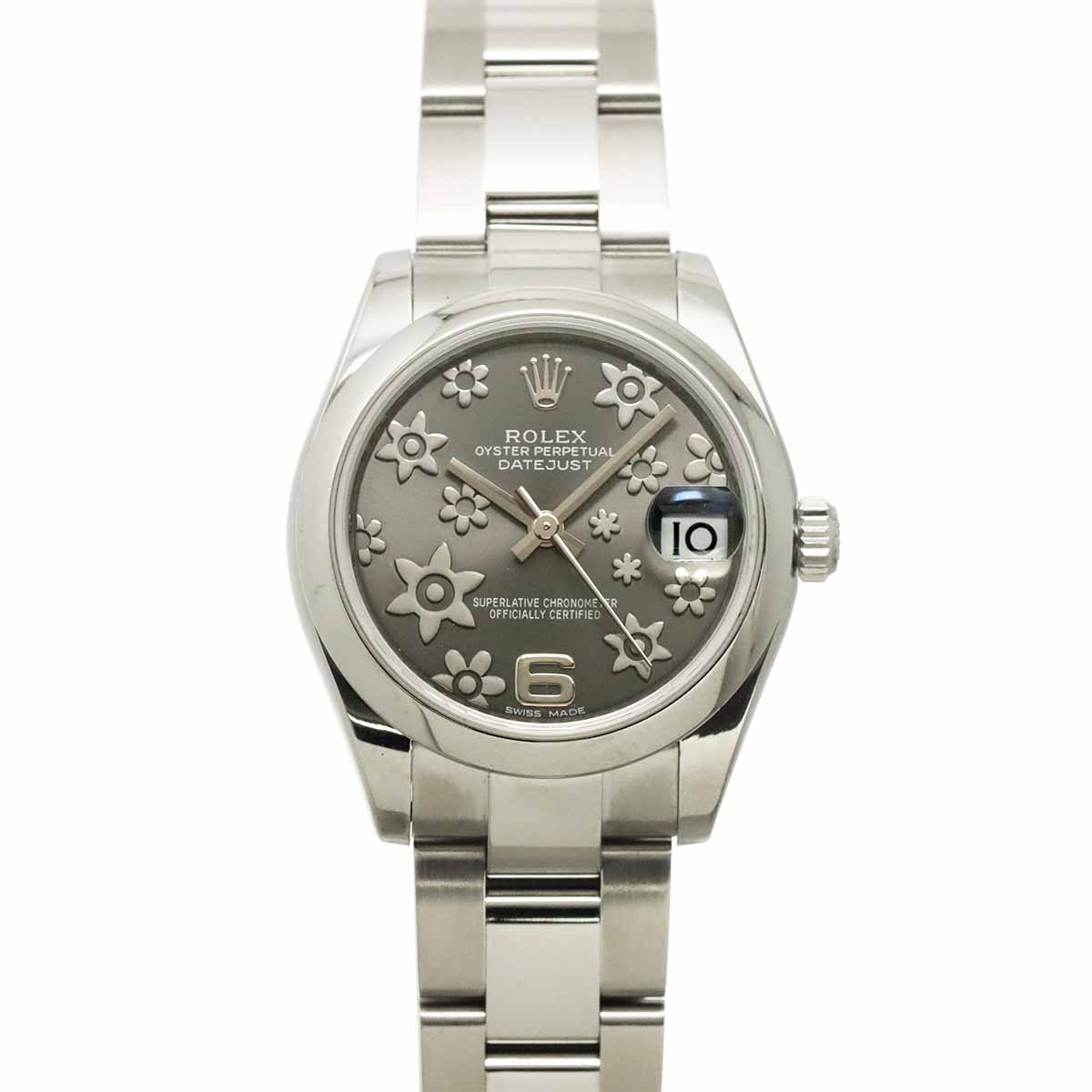 Datejust 178240 Serial Random Gray flower silver Dial Boys
