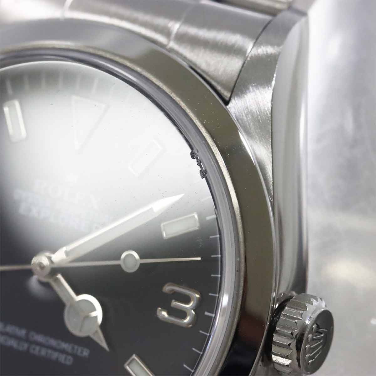 Explorer 1 14270 Serial U Automatic Black Dial Mens Watch