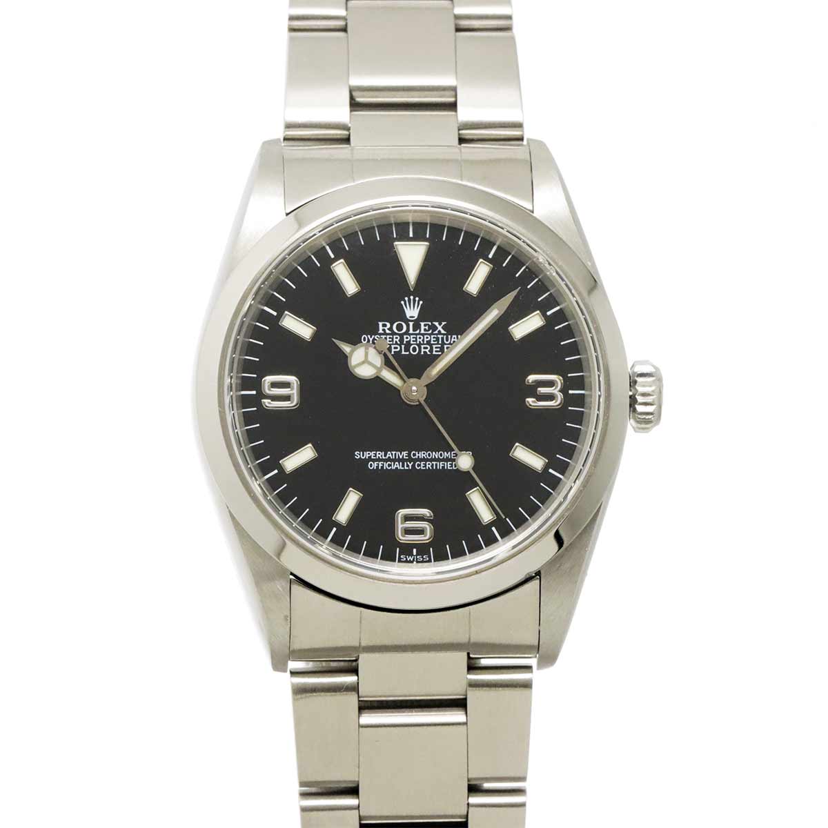 Explorer 1 14270 Serial U Automatic Black Dial Mens Watch