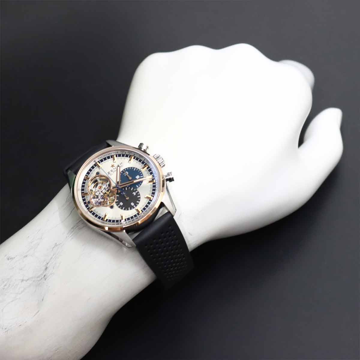 El Primero Chronomaster Open 51.2080.4061 750PG Mens Watch