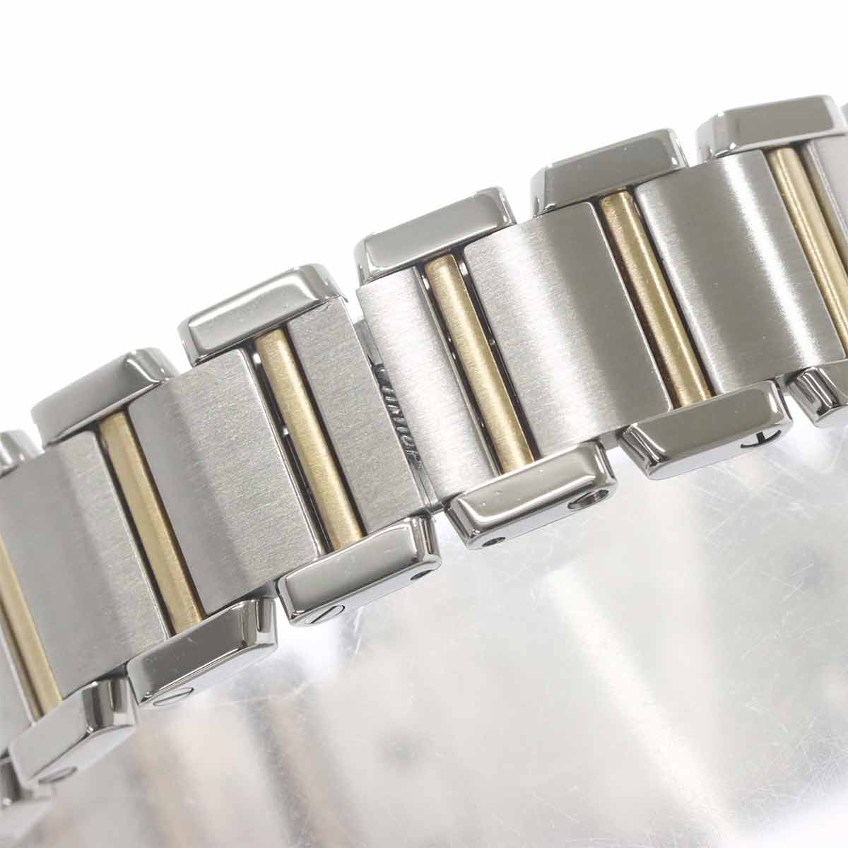 Tank Francaise SM W51007Q4 750 YG Quartz Cream Dial Ladies