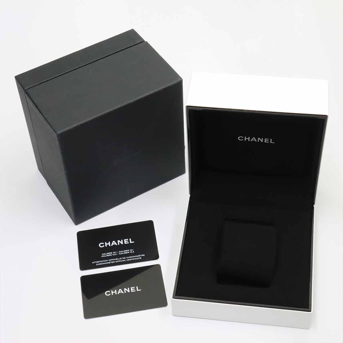 J12 H5702 38mm 12P Diamond Automatic Black Dial Mens Watch