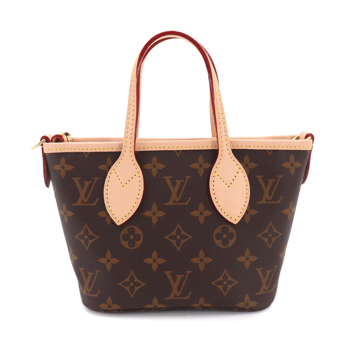 Monogram Neverfull BB Tote Shoulder Bag Brown M46705