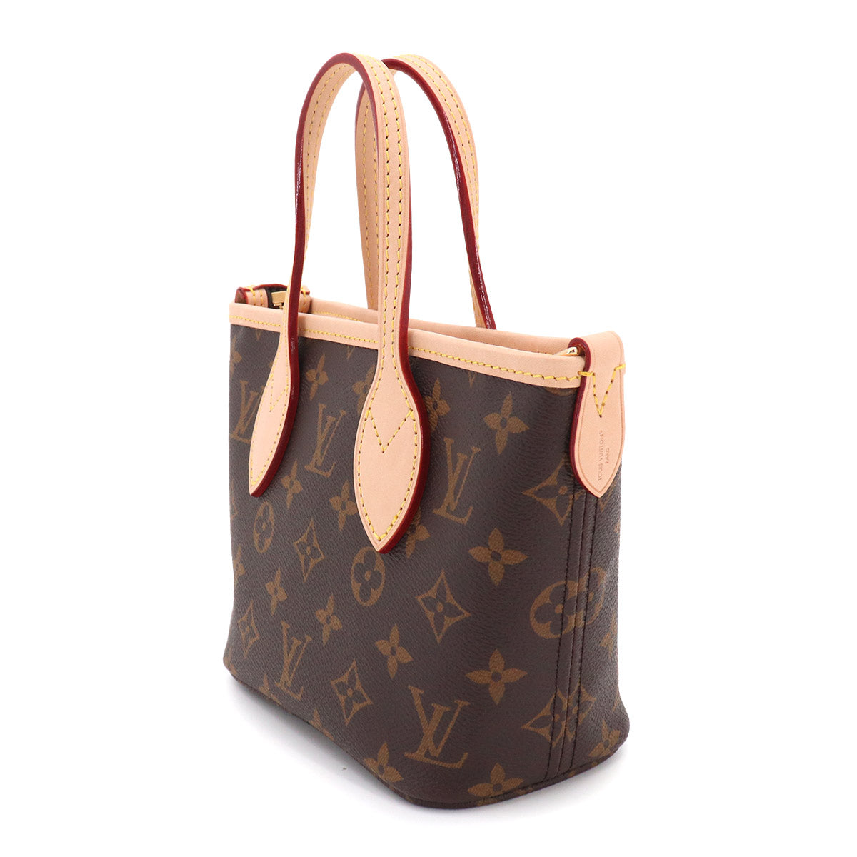 Monogram Neverfull BB Tote Shoulder Bag Brown M46705