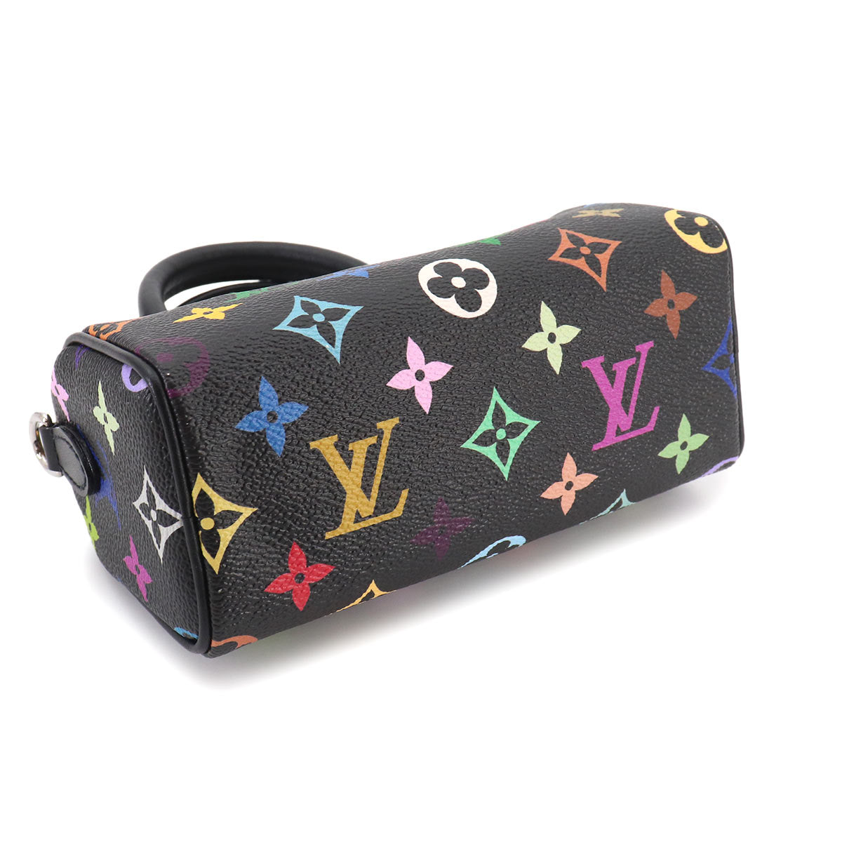 LVxTM Monogram Multi color Nano Speedy Hand Shoulder Bag