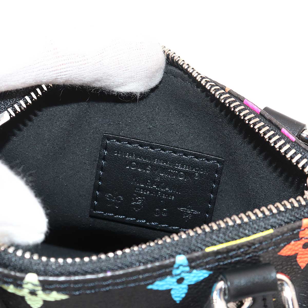 LVxTM Monogram Multi color Nano Speedy Hand Shoulder Bag
