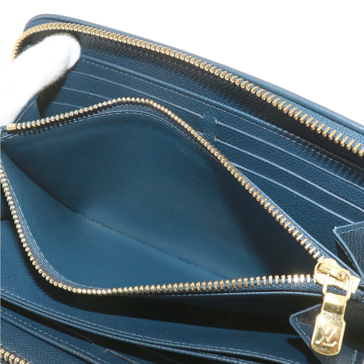 Monogram Jacquard Denim Zippy Wallet Blue M81226