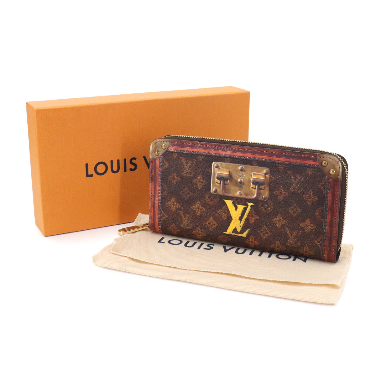 Time Trunk Transformed Monogram Zippy Wallet M52746