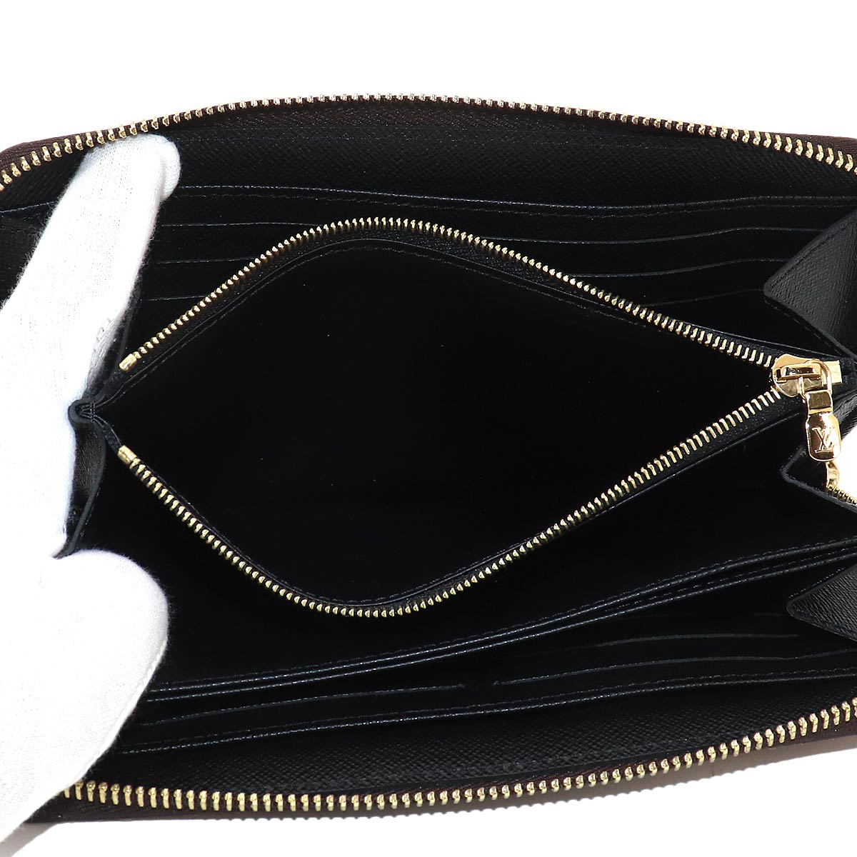 Monogram Reverse Zippy Wallet Brown M82444 Purse
