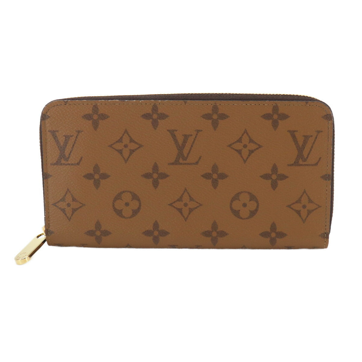 Monogram Reverse Zippy Wallet Brown M82444 Purse
