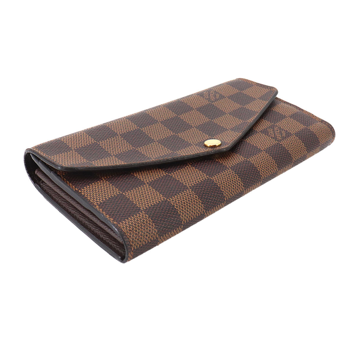 Damier Sarah Wallet Ebene Brown N63209 Purse
