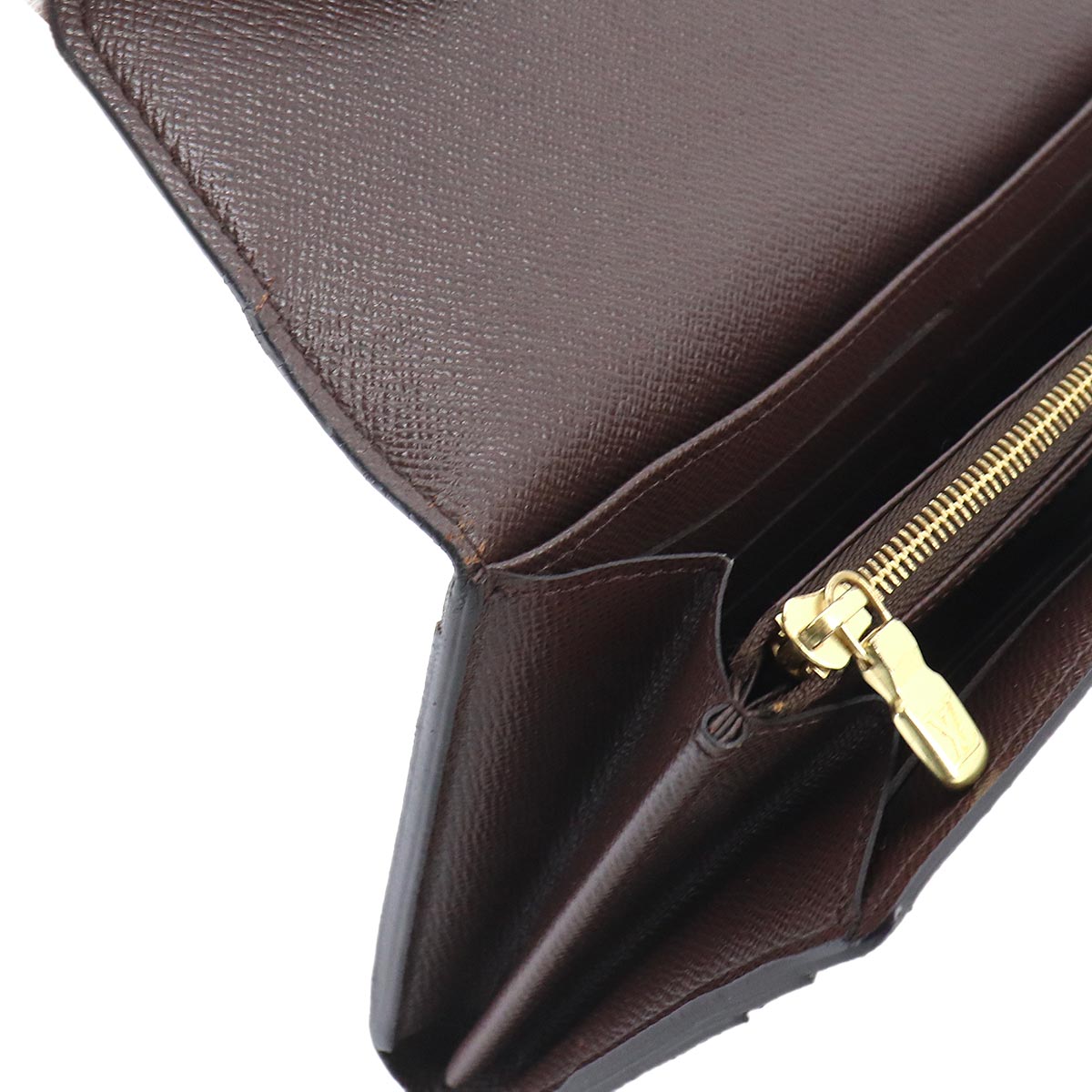 Damier Sarah Wallet Ebene Brown N63209 Purse