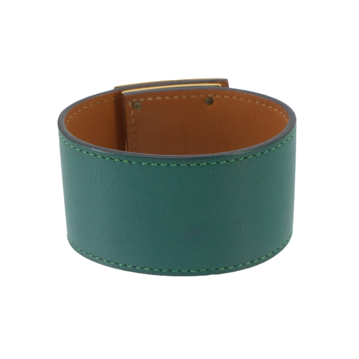 Kelly Dog Bracelet Bangle Veau Swift Green