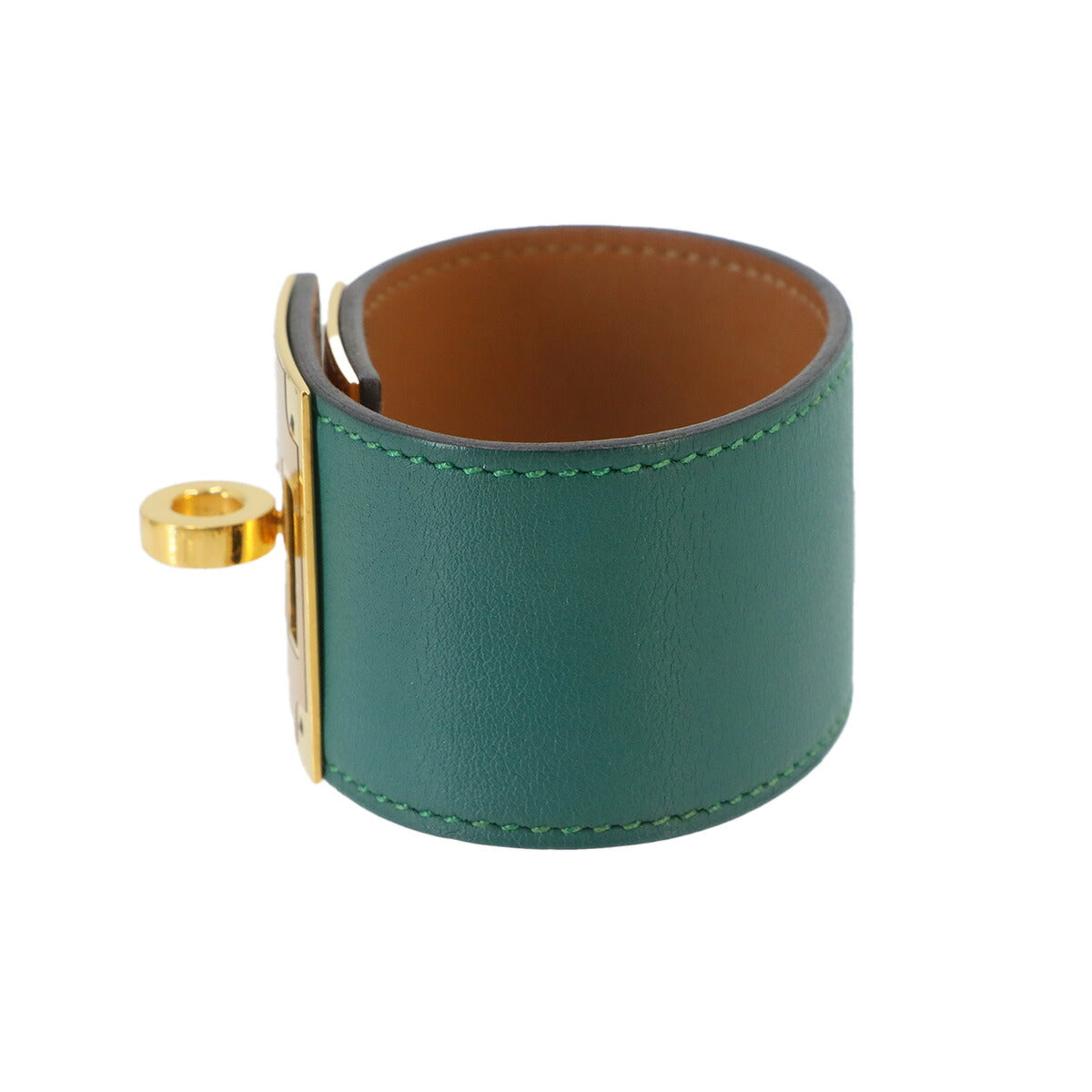 Kelly Dog Bracelet Bangle Veau Swift Green