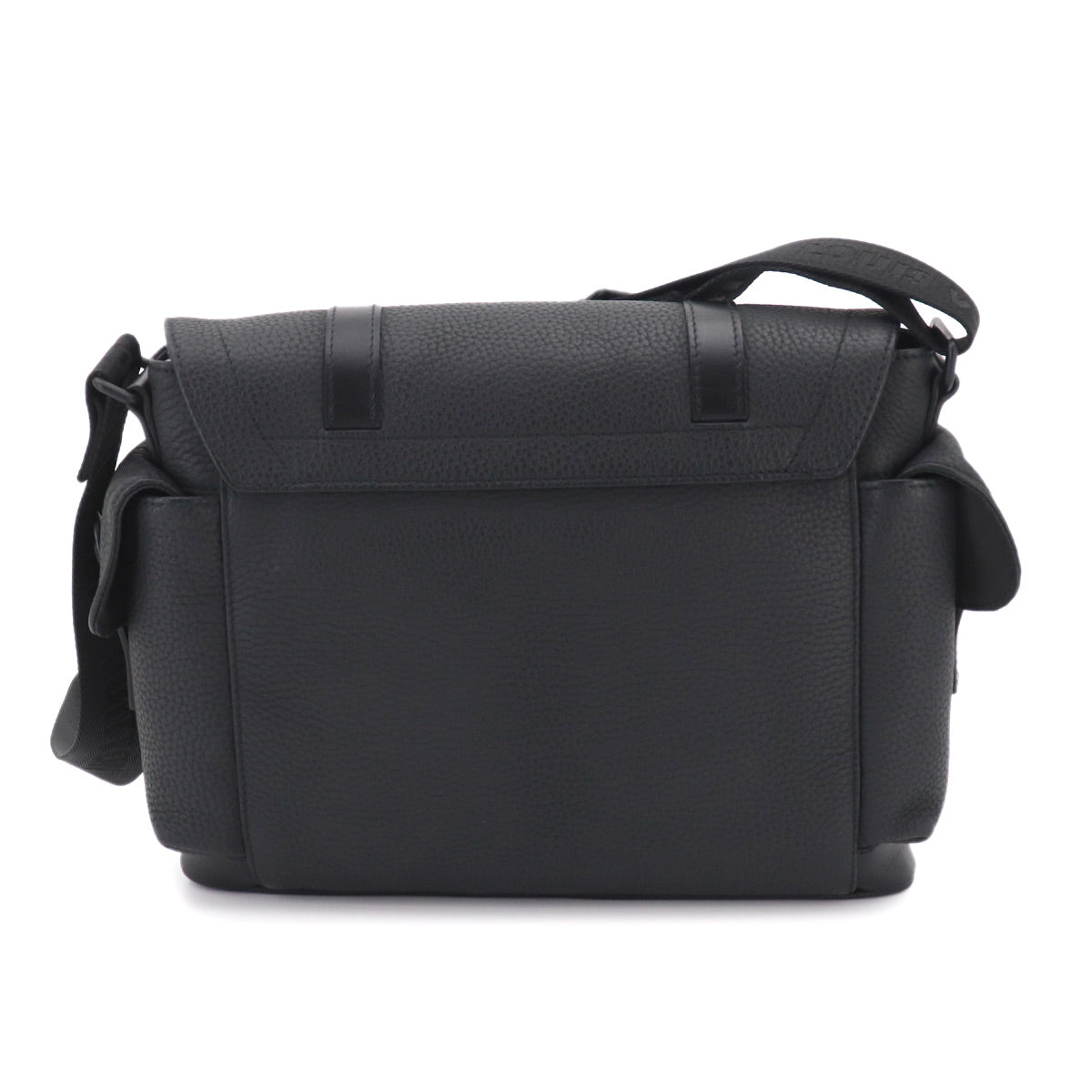 Christopher Messenger Shoulder Bag Leather Noir M58476