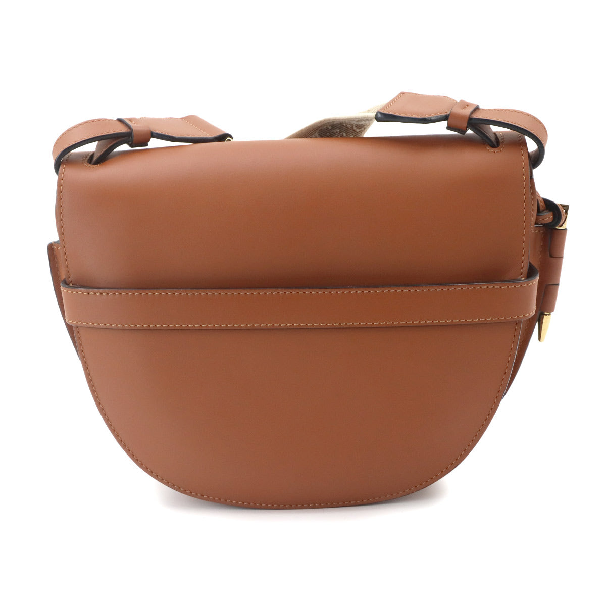 Gate Dual Bag Small Shoulder Bag Leather Brown A650T20X40