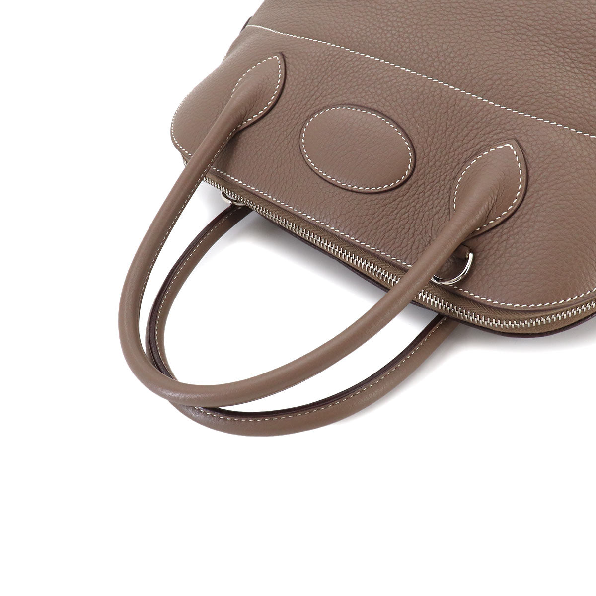 Bolide 31 2way Hand Shoulder Bag Taurillon Clemence Etoupe