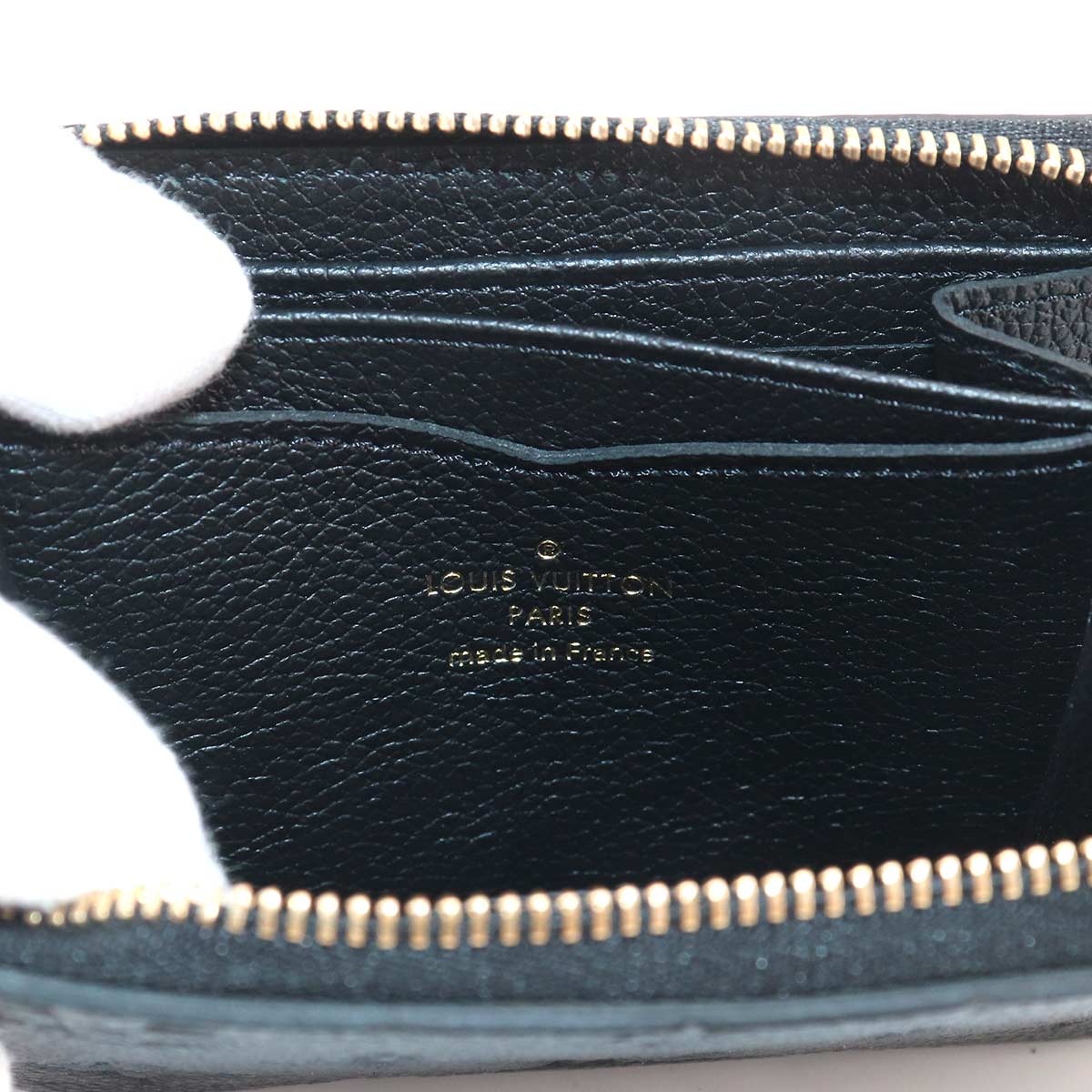 Monogram Empreinte Zippy Coin Purse Coin Case Noir M60574