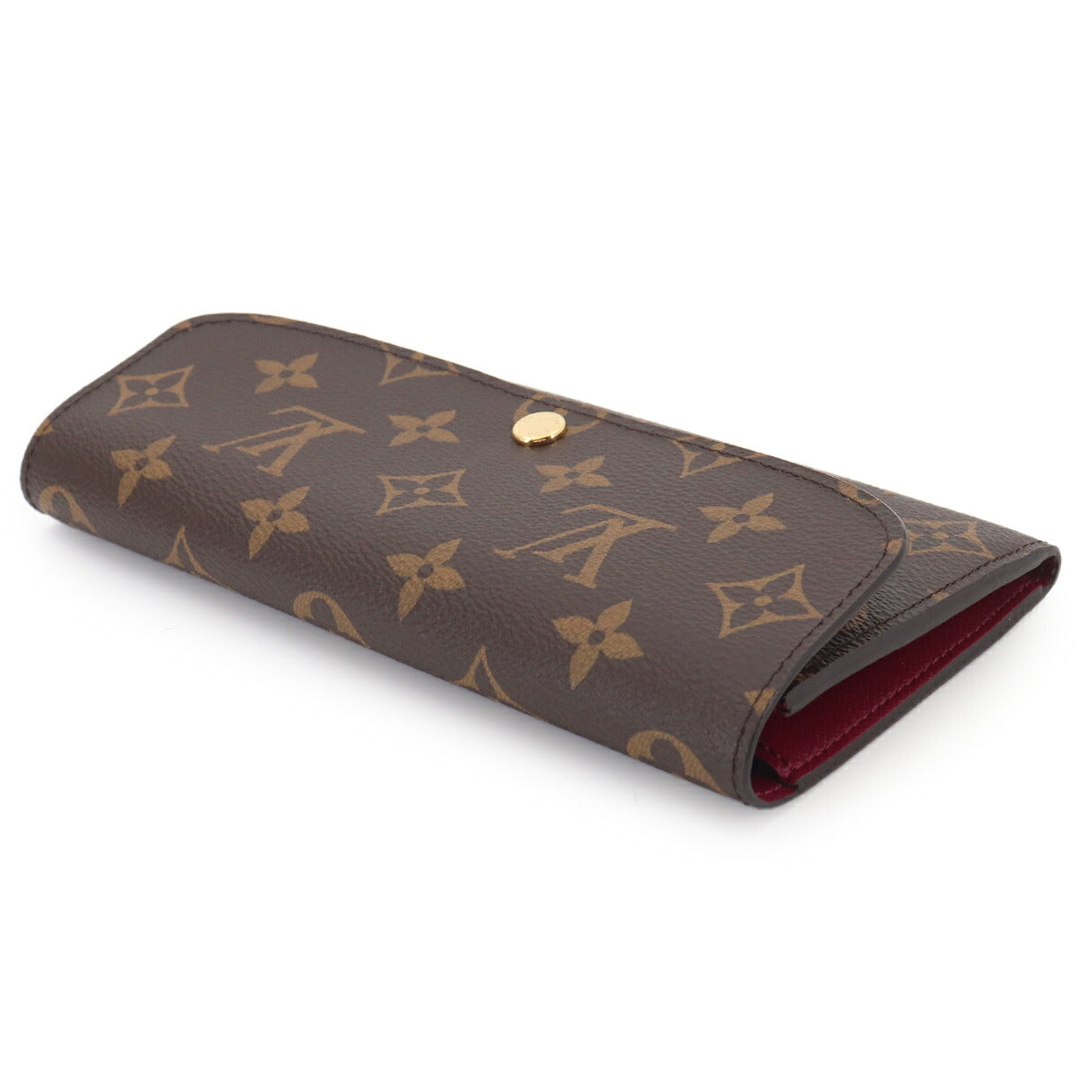 Monogram Emilie Wallet Brown Fuchsia M60697