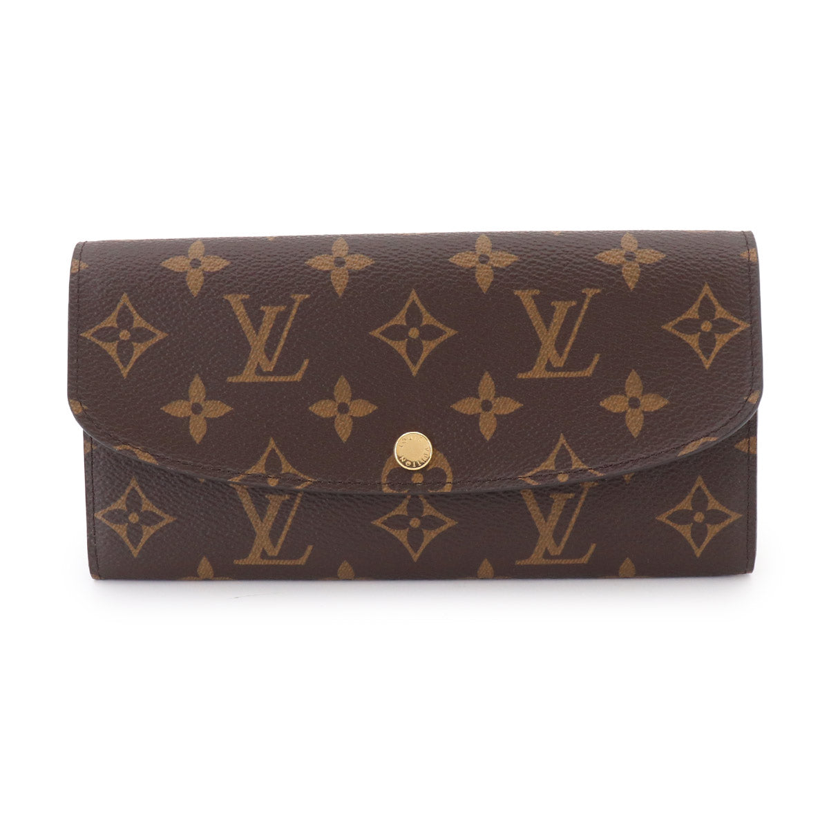 Monogram Emilie Wallet Brown Fuchsia M60697