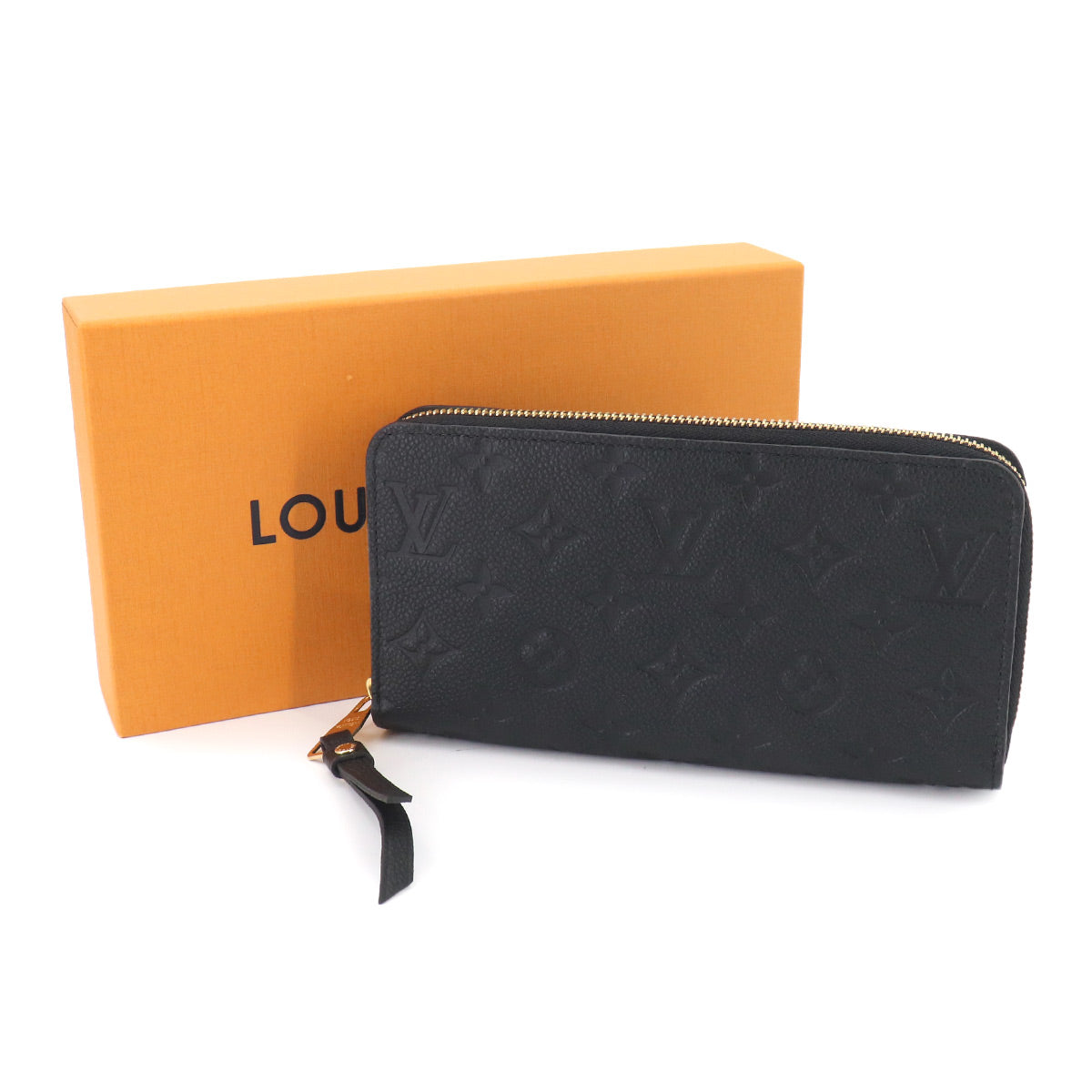 Monogram Empreinte Zippy Wallet Leather Noir M61864