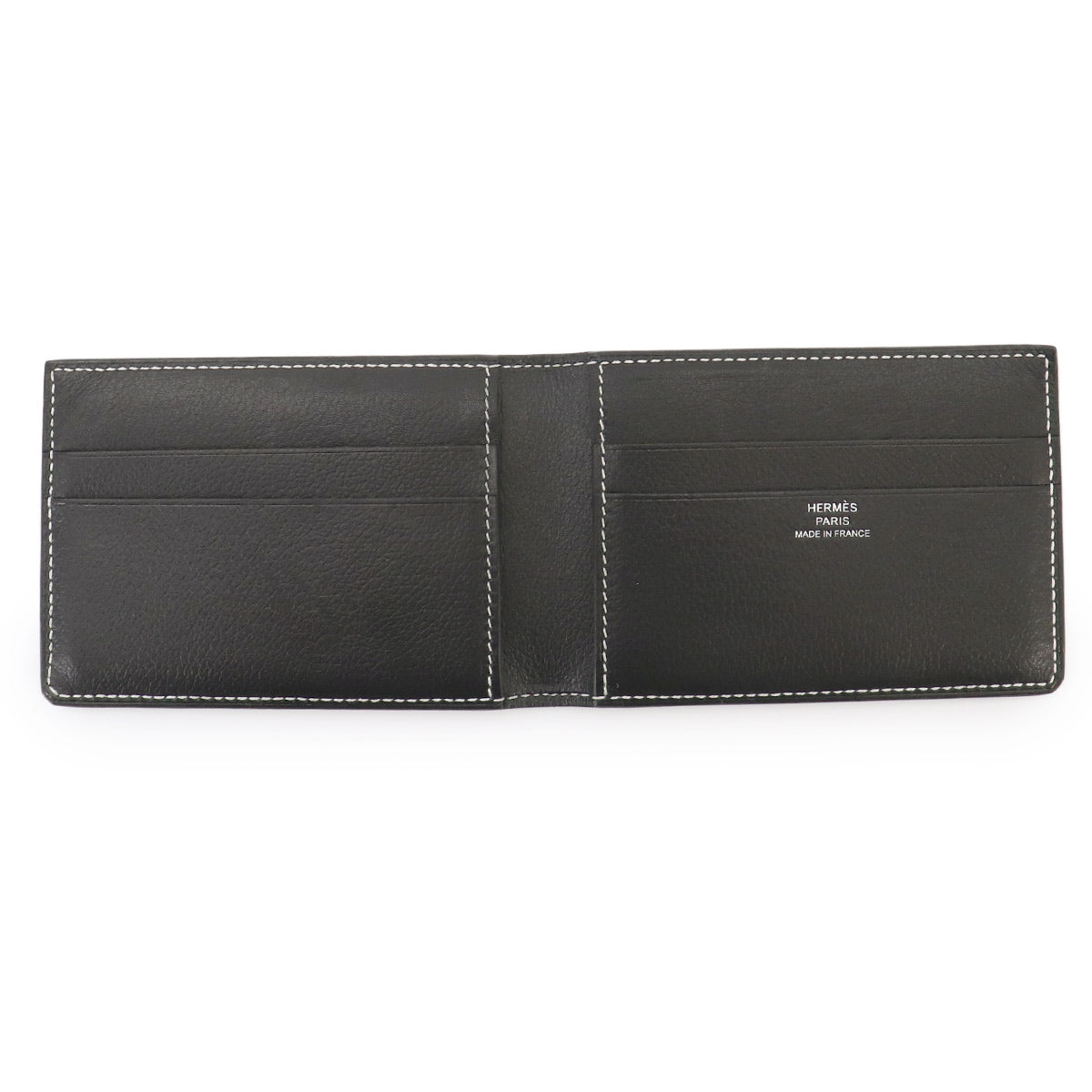 H Sellier Card holder Case Evergrain Black
