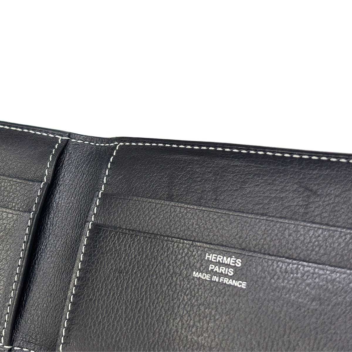 H Sellier Card holder Case Evergrain Black