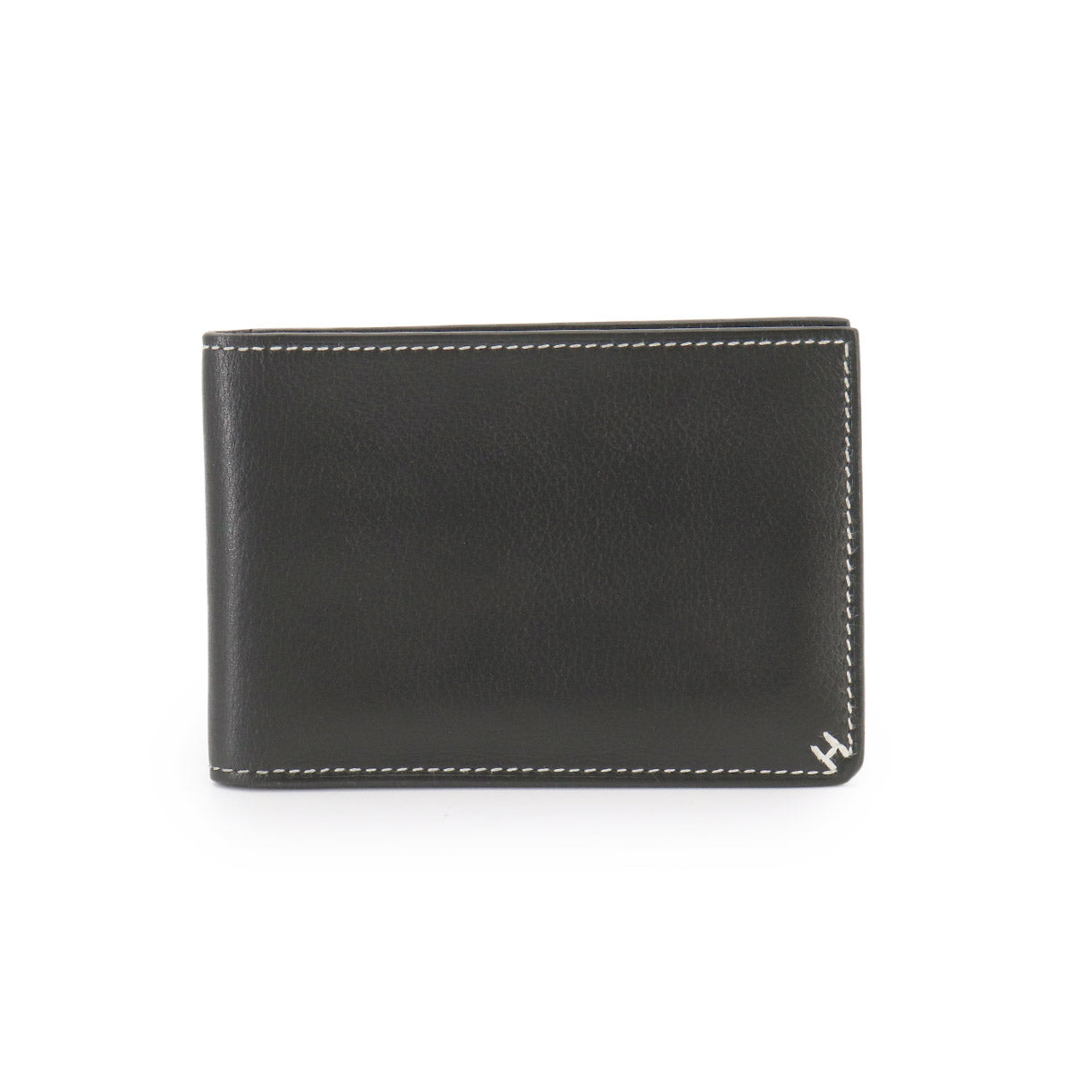 H Sellier Card holder Case Evergrain Black