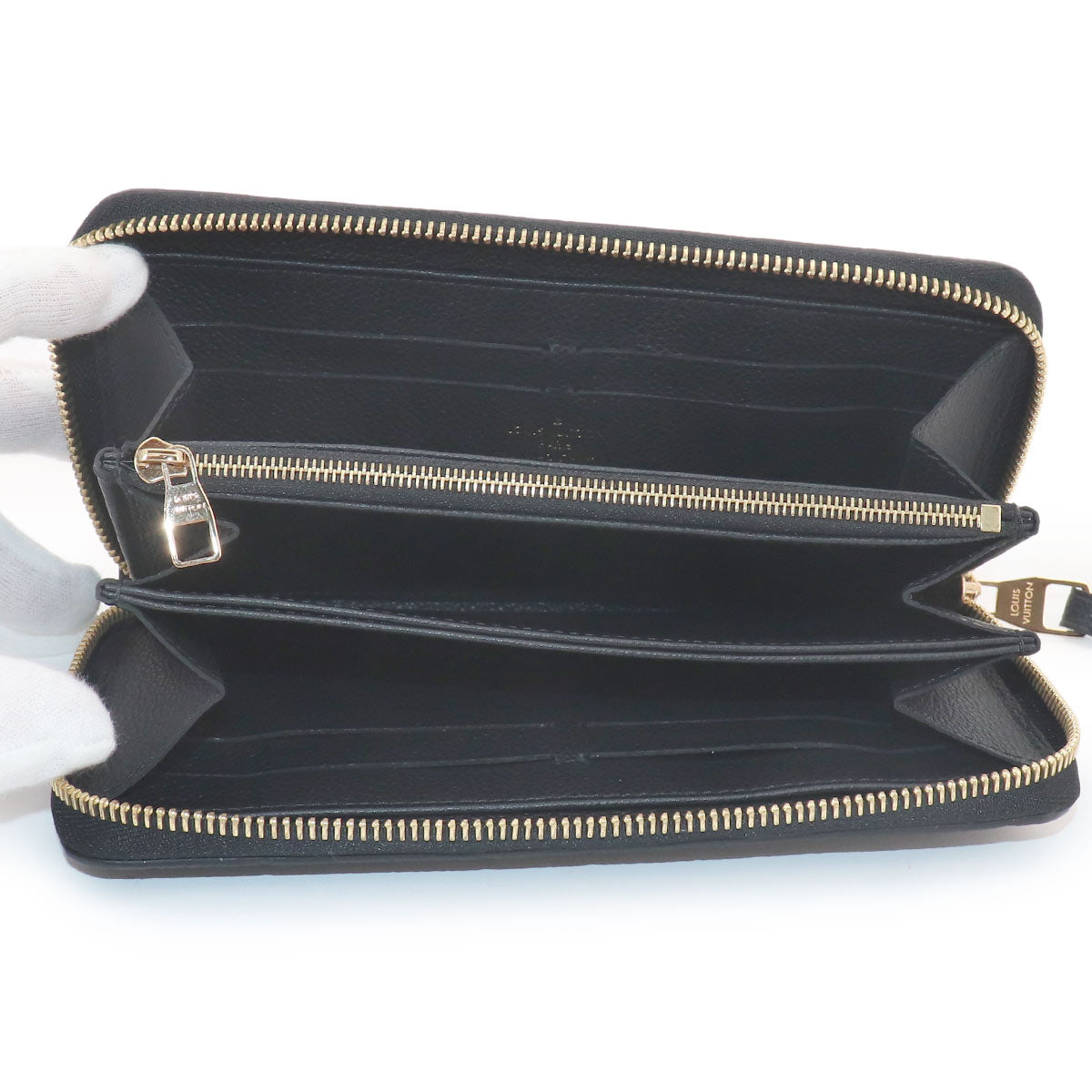 Monogram Empreinte Zippy Wallet Leather Noir M60571
